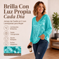 ⏰🔥 ¡OFERTA 50% OFF! ✨👚 Top Elegante de Mujer con Cuello en V y Lentejuelas – Brillo Sofisticado y Estilo Femenino para Cualquier Ocasión