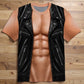 ⏰🔥 ¡OFERTA 50% OFF! 💪😂 Camiseta de Hombre con Estampado Muscular 3D – Diseño Divertido, Ligero y Llamativo para Fiestas y Ocasiones Especiales