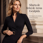 ⏰🔥 ¡OFERTA 50% OFF! 👗✨ Vestido Midi Elegante para Mujer – Silueta Estilizada, Cintura Definida y Estilo Profesional