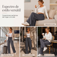 ⏰🔥 ¡OFERTA 50% OFF! 👖✨ Pantalones de Pierna Ancha para Mujer – Cintura Alta con Cordón, Cómodos y Elegantes