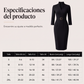 ⏰🔥 ¡OFERTA 50% OFF! 👗✨ Vestido Midi Elegante para Mujer – Silueta Estilizada, Cintura Definida y Estilo Profesional