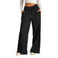 ⏰🔥 ¡OFERTA 50% OFF! 👖✨ Pantalones de Pierna Ancha para Mujer – Cintura Alta con Cordón, Cómodos y Elegantes