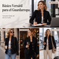 Blazer con botones de textura para mujer