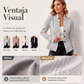 Blazer con botones de textura para mujer