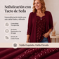 Top falso de dos piezas con parches de lentejuelas para mujer