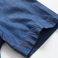 Camisa vaquera casual de manga corta para hombre