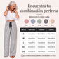 ⏰🔥 ¡OFERTA 50% OFF! 👖☀️ Pantalones Anchos a Rayas para Mujer – Frescos, Cómodos y Perfectos para el Verano