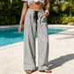 ⏰🔥 ¡OFERTA 50% OFF! 👖☀️ Pantalones Anchos a Rayas para Mujer – Frescos, Cómodos y Perfectos para el Verano