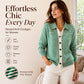 ⏰🔥 ¡OFERTA 50% OFF! 🍂🧥 Cárdigan de Punto a Rayas para Mujer – Cálido, Cómodo y Elegante para el Otoño