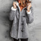 ⏰🔥 ¡OFERTA 50% OFF! 🧥❄️ Abrigo de Ante con Capucha para Mujer – Forro de Felpa Súper Cálido, Cómodo y Elegante