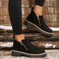 ⏰🔥 ¡OFERTA 50% OFF! 👢✨ Botines de Mujer de Punta Redonda – Resistentes al Agua, Antideslizantes y Cómodos Todo el Día