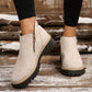 ⏰🔥 ¡OFERTA 50% OFF! 👢✨ Botines de Mujer de Punta Redonda – Resistentes al Agua, Antideslizantes y Cómodos Todo el Día
