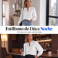 ⏰🔥 ¡OFERTA 50% OFF! 👚✨ Blusa de Encaje con Cuello de Pico para Mujer – Elegante, Femenina y Versátil