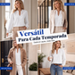 ⏰🔥 ¡OFERTA 50% OFF! 👚✨ Blusa de Encaje con Cuello de Pico para Mujer – Elegante, Femenina y Versátil