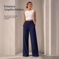 ⏰🔥 ¡OFERTA 50% OFF! 👖☀️ Pantalones Anchos de Lino para Mujer – Frescos, Cómodos y Elegantes con Cintura Alta