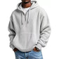 ⏰🔥 ¡OFERTA 50% OFF! 🧥✨ Sudadera con Capucha de Punto para Hombre – Cálida, Cómoda y Versátil con Cremallera de 1/4