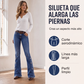 ⏰🔥 ¡OFERTA 50% OFF! 👖✨ Vaqueros Slim de Mujer con Borde Ondulado y Botones Laterales – Estilo Urbano, Cómodos y Favorecedores