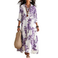 ⏰🔥 ¡OFERTA 50% OFF! 👗🌸 Vestido Maxi Floral Bohemio para Mujer – Fresco, Cómodo y Elegante con Corte Holgado