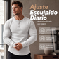 ⏰🔥 ¡OFERTA 50% OFF! 👕💪 Camiseta Henley Slim de Hombre – Ajuste Muscular, Cómoda y Estilizada para Entrenar o Salir
