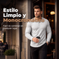 ⏰🔥 ¡OFERTA 50% OFF! 👕💪 Camiseta Henley Slim de Hombre – Ajuste Muscular, Cómoda y Estilizada para Entrenar o Salir