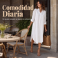 ⏰🔥 ¡OFERTA 50% OFF! 👗✨ Vestido Camisero Casual para Mujer con Bolsillos – Fresco, Cómodo y Elegante para Verano