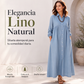 Vestido largo de comodidad sin esfuerzo