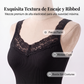 ⏰🔥 ¡OFERTA 50% OFF! 👚✨ Camiseta de Tirantes Control Reductor para Mujer – Efecto Moldeador, Cuello en V con Encaje y Ajuste Cómodo