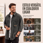 ⏰🔥 ¡OFERTA 50% OFF! 👔✨ Camisa Utilitaria Holgada de Manga Larga para Hombre – Estilo Casual, Cómoda y Resistente para el Día a Día