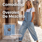 ⏰🔥 ¡OFERTA 50% OFF! 👖✨ Mono Vaquero Holgado para Mujer – Estilo Casual, Tirantes Ajustables y Comodidad Todo el Día