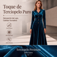 ⏰🔥 ¡OFERTA 50% OFF! 👗✨ Vestido Vintage de Terciopelo para Mujer – Cuello de Solapa, Botones Frontales y Corte Línea A Elegante