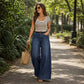 ⏰🔥 ¡OFERTA 50% OFF! 👖✨ Vaqueros de Pierna Ancha y Cintura Alta para Mujer – Ajuste Favorecedor, Cómodos y Estilo Casual Moderno