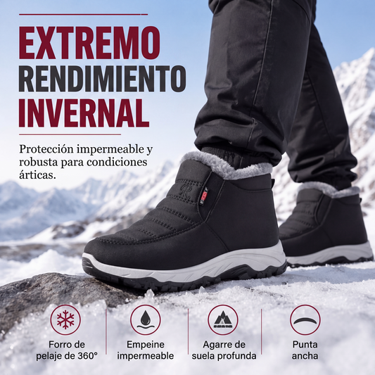 ⏰🔥 ¡OFERTA 50% OFF! 🥾❄️ Botas de Nieve Cálidas para Mujer – Impermeables, Forradas de Felpa y Antideslizantes para Invierno