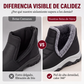 Botas de nieve cálidas sin cordones para hombre para invierno