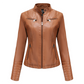 ⏰🔥 ¡OFERTA 50% OFF! 🧥✨ Cazadora Moto de Corte Ajustado para Mujer – Estilo Elegante, Cremalleras Modernas y Look Urbano Sofisticado
