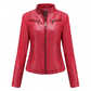 ⏰🔥 ¡OFERTA 50% OFF! 🧥✨ Cazadora Moto de Corte Ajustado para Mujer – Estilo Elegante, Cremalleras Modernas y Look Urbano Sofisticado