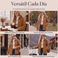 ⏰🔥 ¡OFERTA 50% OFF! 🧥✨ Chaqueta de Invierno para Mujer con Cremallera Completa – Forro Polar Sherpa, Cuello Alto y Máxima Calidez