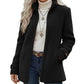 ⏰🔥 ¡OFERTA 50% OFF! 🧥✨ Chaqueta de Invierno para Mujer con Cremallera Completa – Forro Polar Sherpa, Cuello Alto y Máxima Calidez
