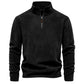 ⏰🔥 ¡OFERTA 50% OFF! 👕✨ Parte Superior de Manga Larga con Media Cremallera para Hombre – Diseño Elegante, Cuello Ajustable y Comodidad Todo el Día