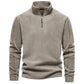 ⏰🔥 ¡OFERTA 50% OFF! 👕✨ Parte Superior de Manga Larga con Media Cremallera para Hombre – Diseño Elegante, Cuello Ajustable y Comodidad Todo el Día