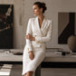 ⏰🔥 ¡OFERTA 50% OFF! 👗✨ Vestido Blazer de Doble Botonadura para Mujer – Elegancia Sofisticada, Corte Favorecedor y Estilo Versátil Diario