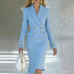 ⏰🔥 ¡OFERTA 50% OFF! 👗✨ Vestido Blazer de Doble Botonadura para Mujer – Elegancia Sofisticada, Corte Favorecedor y Estilo Versátil Diario