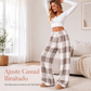 ⏰🔥 ¡OFERTA 50% OFF! 👖✨ Pantalones de Pierna Ancha de Felpa para Mujer – Cálidos, Cómodos y con Estilo Casual de Invierno