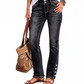 ⏰🔥 ¡OFERTA 50% OFF! 👖✨ Vaqueros Slim Elásticos para Mujer con Botones en el Tobillo – Ajuste Favorecedor, Cómodos y Estilo Urbano Moderno