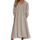 Vestido casual de felpa con capucha para mujer, para estar en casa