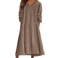 Vestido casual de felpa con capucha para mujer, para estar en casa