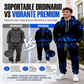 Conjunto de sudadera con capucha estampada y pantalones de chándal para hombre