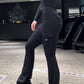 ⏰🔥 ¡OFERTA 50% OFF! 🧘‍♀️✨ Pantalones de Yoga Acampanados de Talle Alto para Mujer – Efecto Estilizador, Cómodos y con Bolsillos