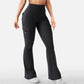 ⏰🔥 ¡OFERTA 50% OFF! 🧘‍♀️✨ Pantalones de Yoga Acampanados de Talle Alto para Mujer – Efecto Estilizador, Cómodos y con Bolsillos