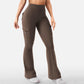 ⏰🔥 ¡OFERTA 50% OFF! 🧘‍♀️✨ Pantalones de Yoga Acampanados de Talle Alto para Mujer – Efecto Estilizador, Cómodos y con Bolsillos