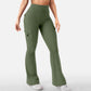 ⏰🔥 ¡OFERTA 50% OFF! 🧘‍♀️✨ Pantalones de Yoga Acampanados de Talle Alto para Mujer – Efecto Estilizador, Cómodos y con Bolsillos